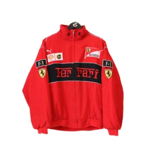 90's Ferrari F1 Nascar Retro Cotton Jacket