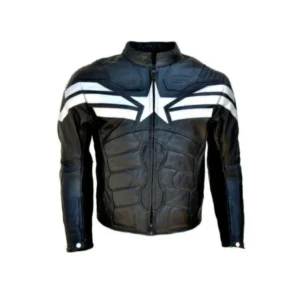 Captain America Motorcycle Jacket Chris Evans Leather Jacket