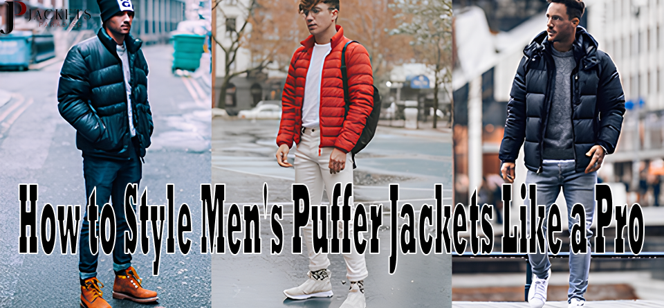 Men's puffer jacket