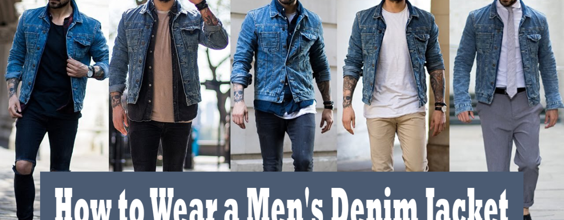 Men's denim jacket