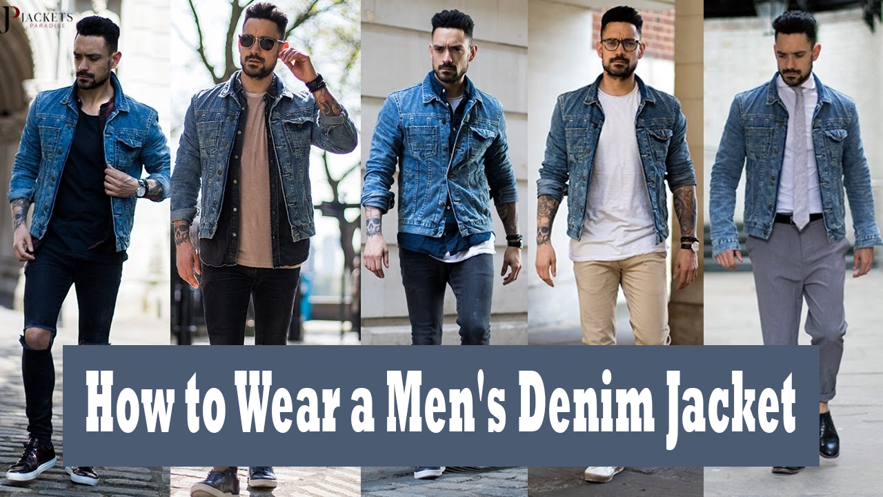 Men's denim jacket