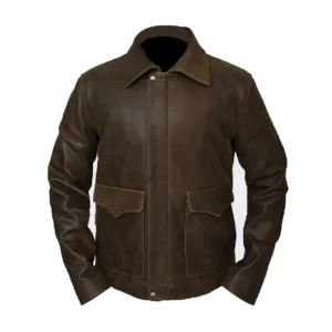 Indiana Jones Brown Leather Jacket