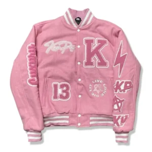 Women's Kingsplay Varsity Letterman Jacket | Wool University Baseball Jacket