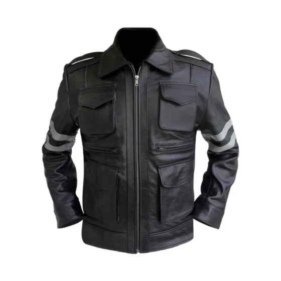 Leon Kennedy Resident Evil 6 Leather Jacket