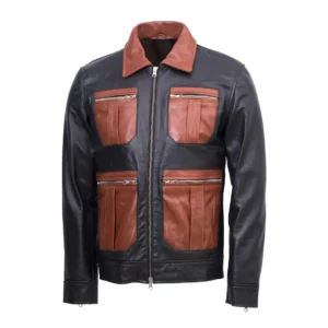 Men's Vintage Leather Guarda Jacket