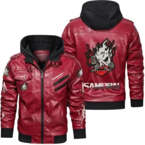 Samurai Jacket Cyberpunk Leather Jacket