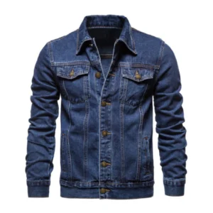 Slimfit-Denim-Leather-Jacket