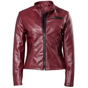 Womens Claire Redfield Red Jacket Resident Evil 2