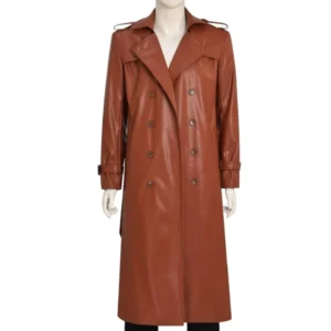 Ncuti Gatwa 15th Doctor Who Genuine Leather Trench Coat