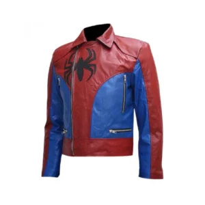 Spiderman Biker Style Comics Cosplay Jacket