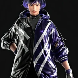 Reina Mishima Tekken 8 Hooded Bomber Jacket