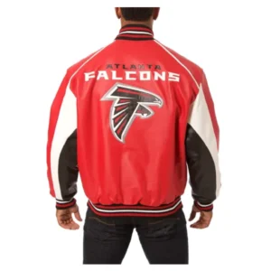 Atlanta Falcons Leather Bomber Jacket