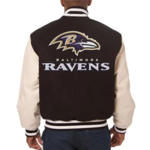 Baltimore Ravens Team Varsity Jacket