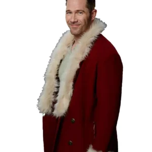 Catch Me If You Santa Clause Luke Macfarlane Trench Coat