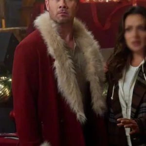 Catch Me If You Santa Clause Luke Macfarlane Trench Coat