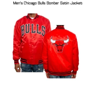 Chicago Bulls Men's Bomber Jacket