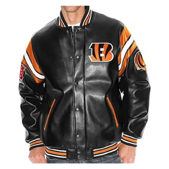 Cincinnati Bengals NFL Leather Jacket