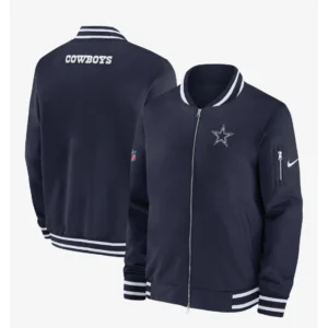 Dallas Cowboys Sideline Coach Bomber Jacket