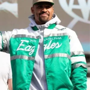 Jalen Hurts Philadelphia Eagles Varsity Bomber Jacket