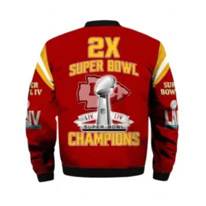 Kansas City Chiefs Super Bowl LIV Red Bomber Jacket