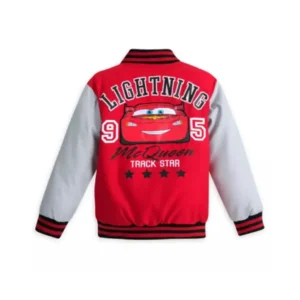 Lightning McQueen Red Varsity Jacket