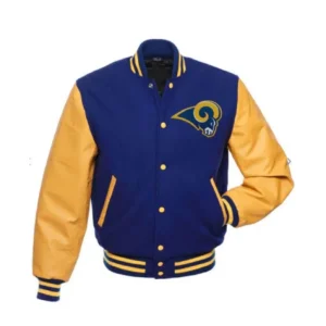 Los Angeles Rams Varsity Bomber Jacket