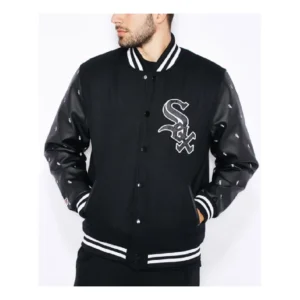 Men’s White Sox Varsity Jacket