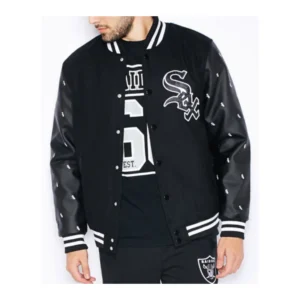 Men’s White Sox Varsity Jacket