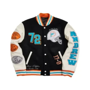 Miami Dolphins Varsity Letterman Jacket