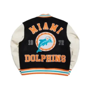 Miami Dolphins Varsity Letterman Jacket