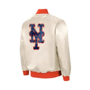 NY Mets Satin Jacket by Starter