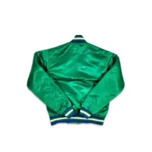 Dallas Mavericks Green Bomber Jacket