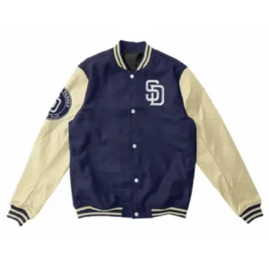 Padres Blue Varsity Letterman Jacket