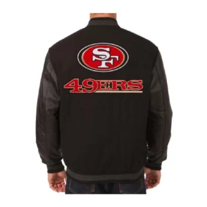 49ers Dual Style Varsity Bomber Jacket