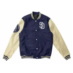 Padres Blue Varsity Letterman Jacket