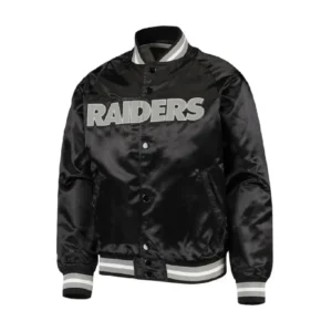 Raiders Black Bomber Jacket