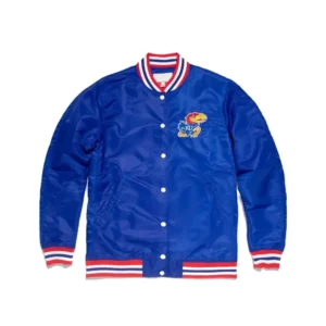 Script Kansas Jayhawks Royal varisty Blue Jacket