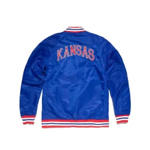 Script Kansas Jayhawks Royal varisty Blue Jacket