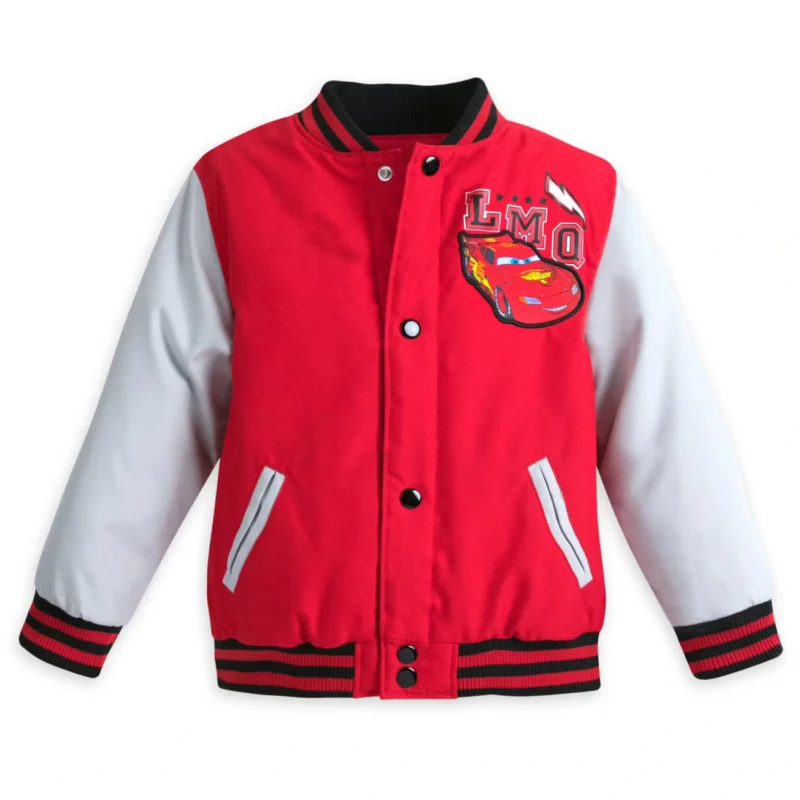 Lightning McQueen Red Varsity Jacket