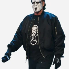 AEW Dynamite Sting Bomber Black Jacket