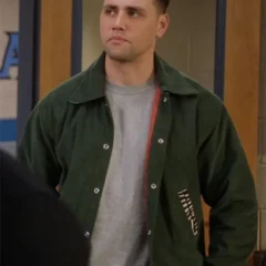 All American S06 Wade Waters Green Jacket