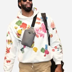 Anthony Davis USA Camp Floral Hoodie