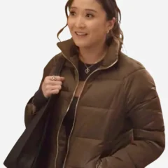 Ashley Park Only Murders in the Building Puffer Jacket