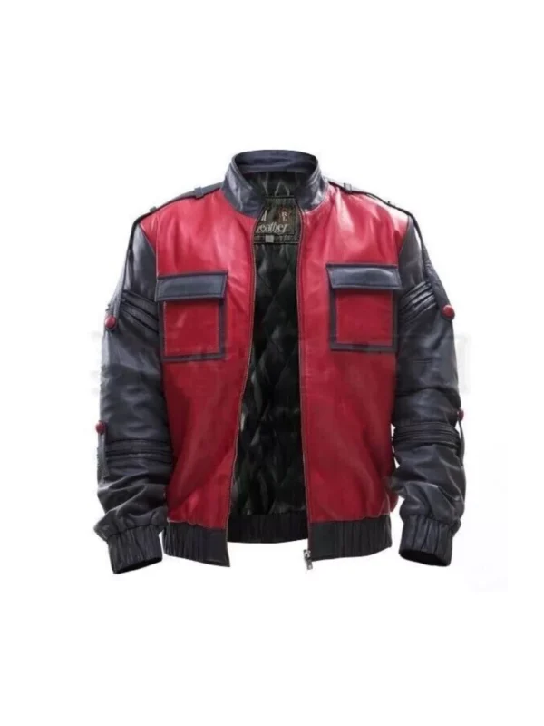 Marty Mcfly Back To The Future Leather Jacket