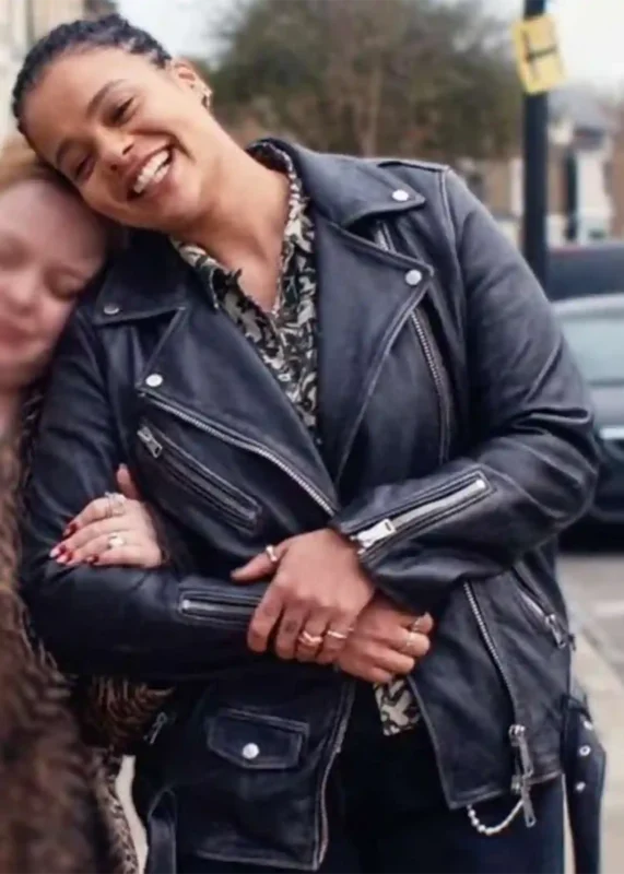 Lydia West Big Mood Leather Jacket