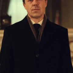 Wallace Webb Black Doves Black Trench Coat