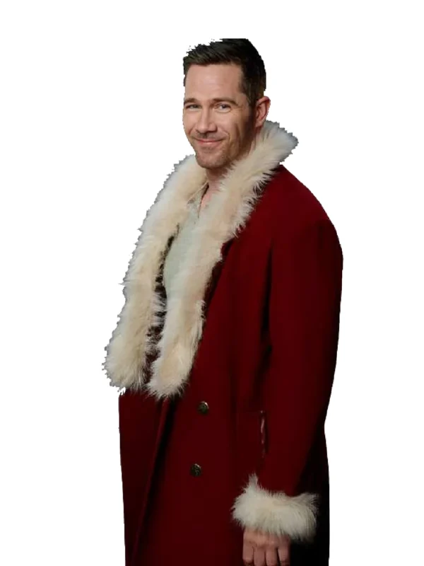 Luke Macfarlane Catch Me If You Claus Red Coat