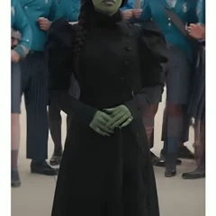 Cynthia Erivo Wicked Black Coat