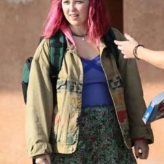 Disclaimer 2024 Liv Hill Brown Aztec Print Jacket