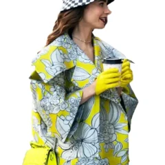 Emily in Paris S02 Lily Collins Printed Jacket